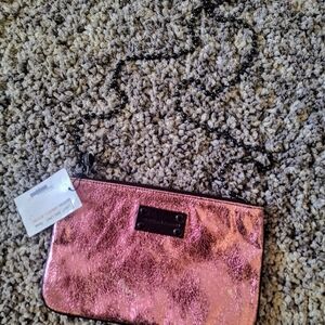 Pink Metallic Women's Clutch